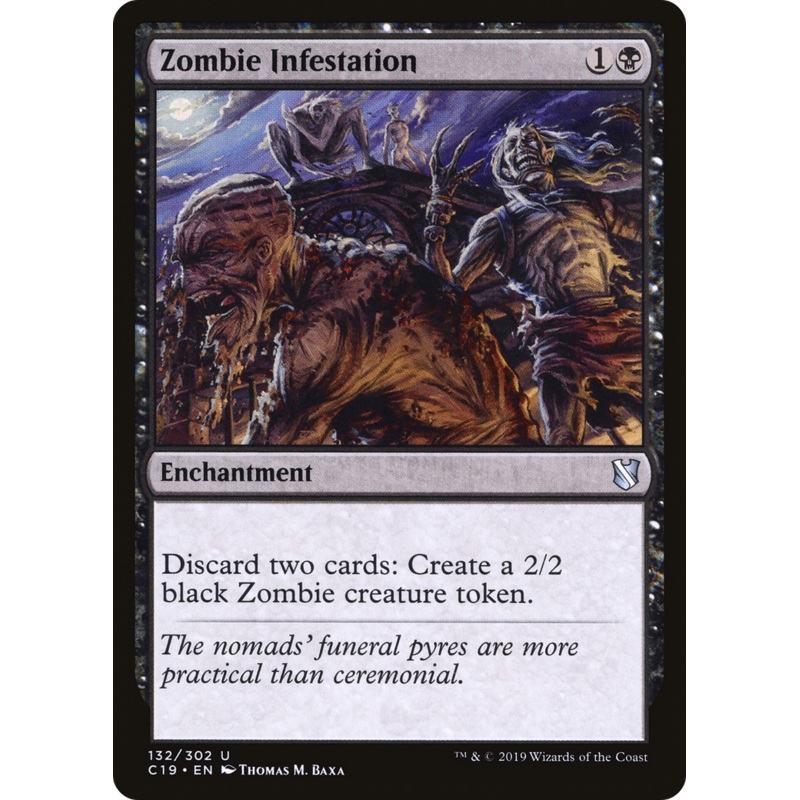 Zombie Infestation (C19-132) - Commander 2019