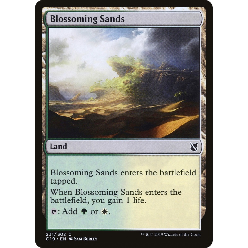Blossoming Sands (C19-231) - Commander 2019