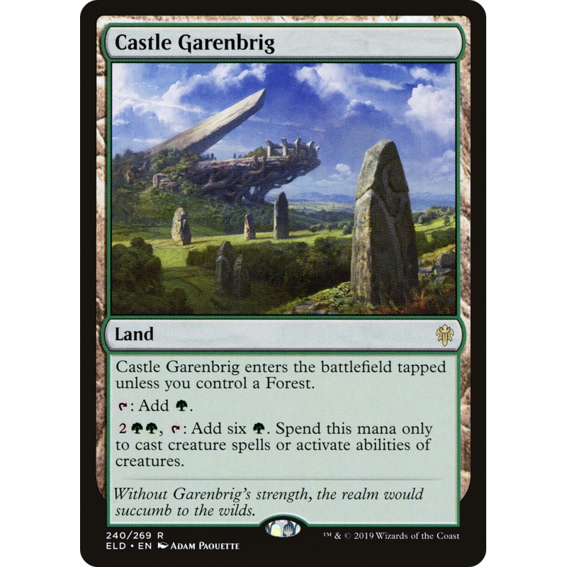 Castle Garenbrig (ELD-240) - Throne of Eldraine