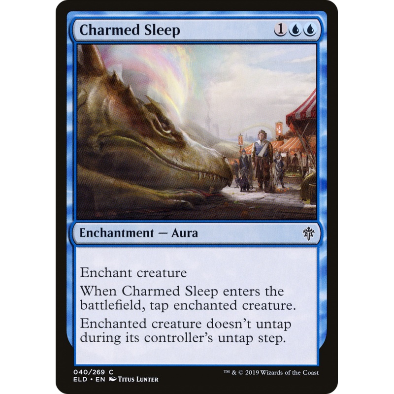 Charmed Sleep (ELD-040) - Throne of Eldraine Foil