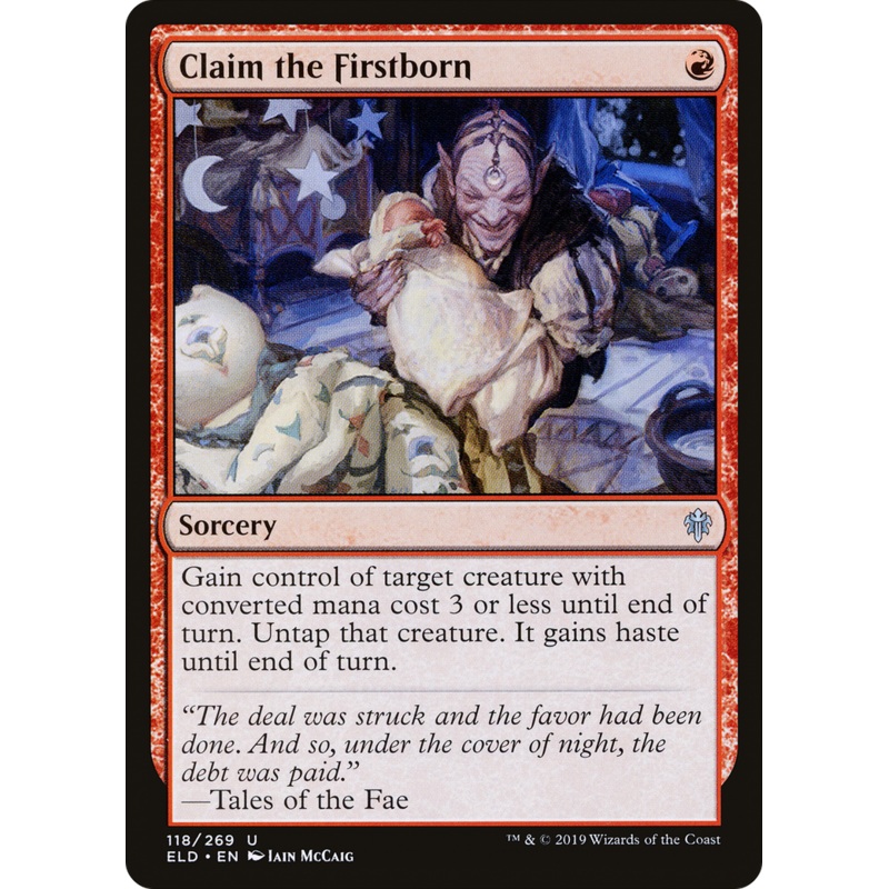 Claim the Firstborn (ELD-118) - Throne of Eldraine