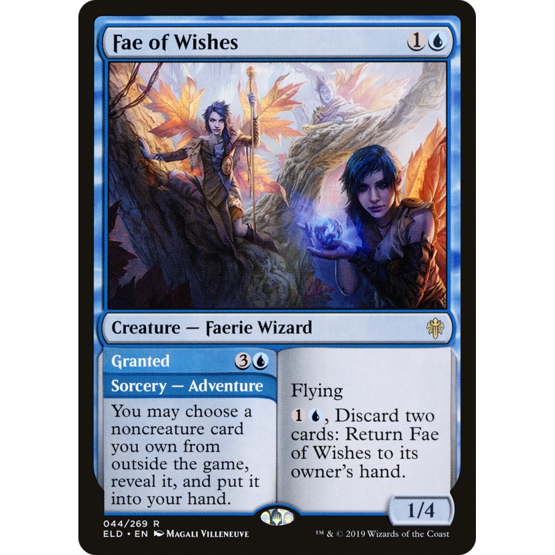 Fae of Wishes // Granted (ELD-044) - Throne of Eldraine