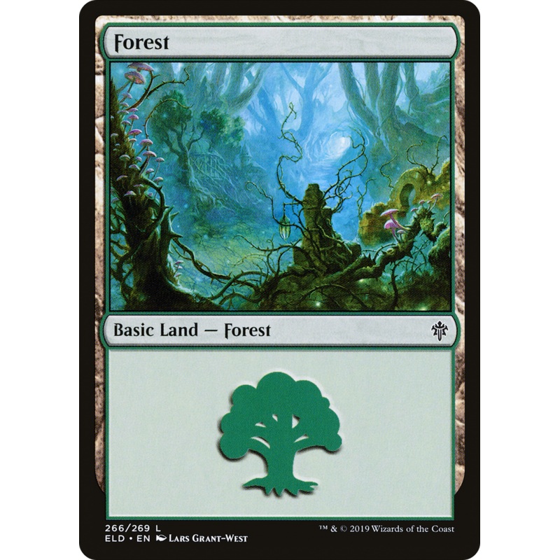 Forest (ELD-266) - Throne of Eldraine