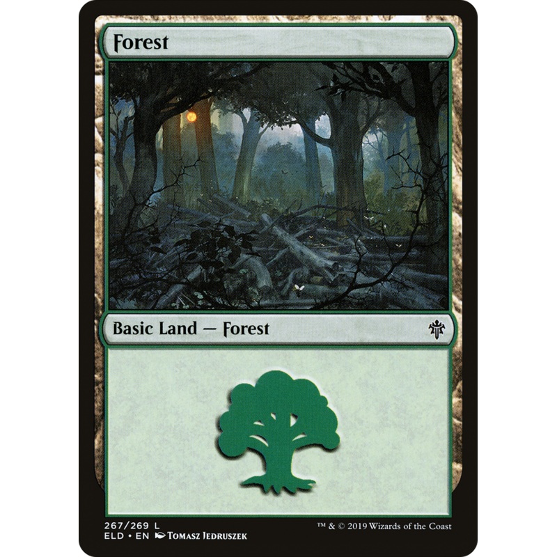 Forest (ELD-267) - Throne of Eldraine