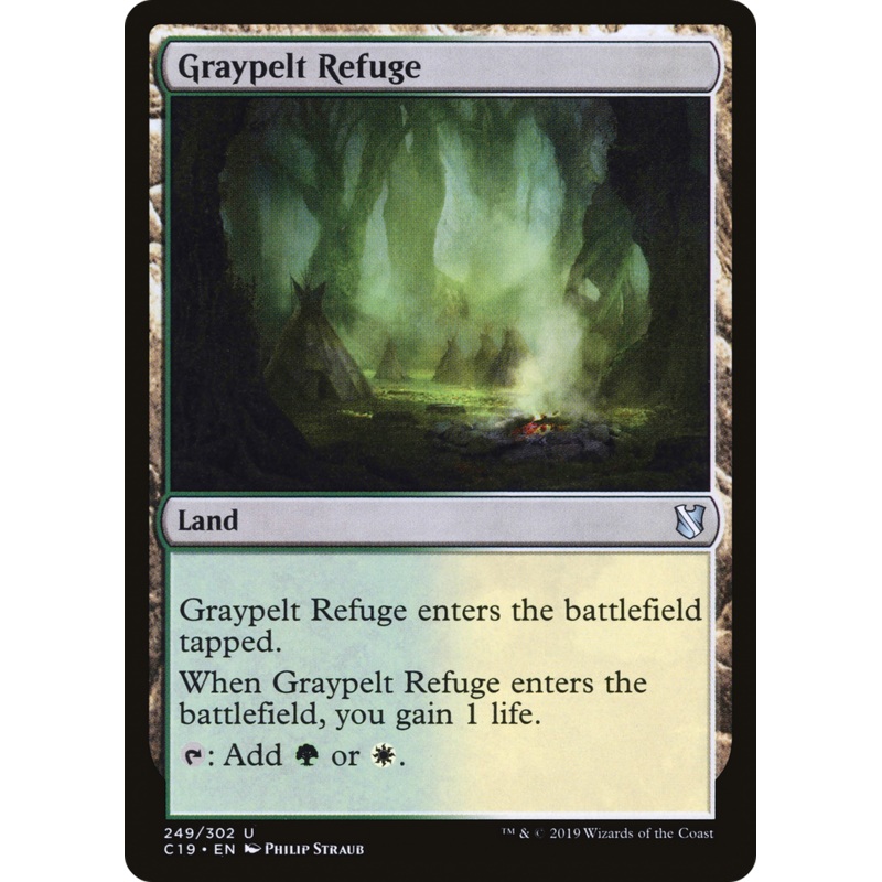 Graypelt Refuge (C19-249) - Commander 2019
