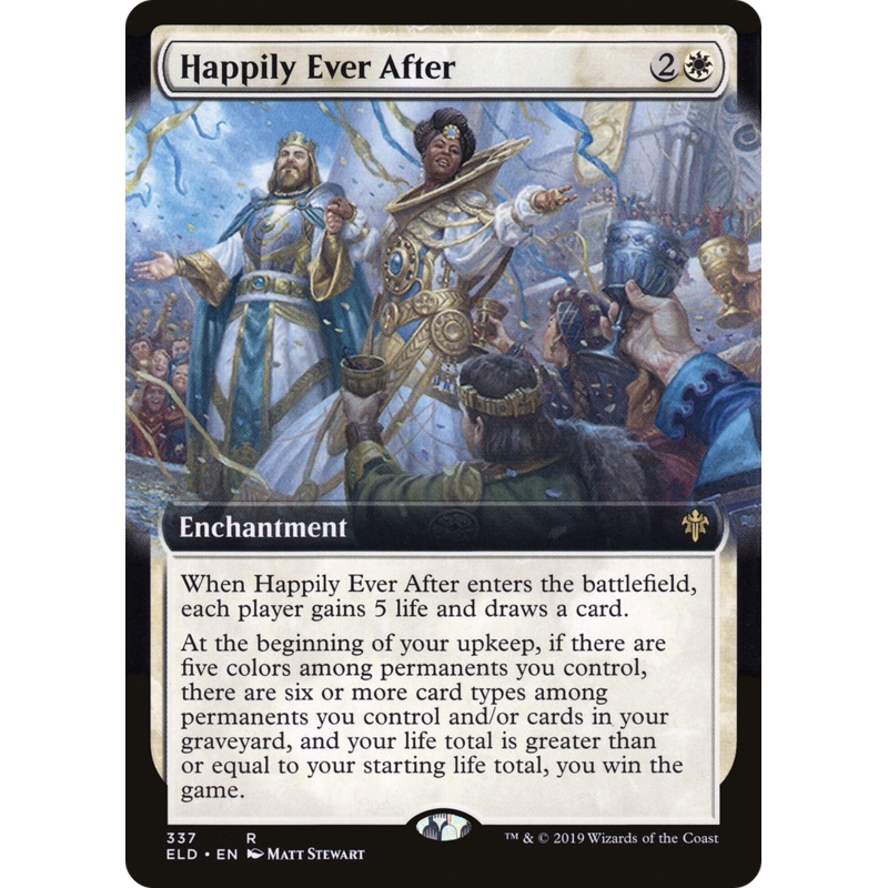 Happily Ever After (ELD-337) - Throne of Eldraine: (Extended Art) Foil