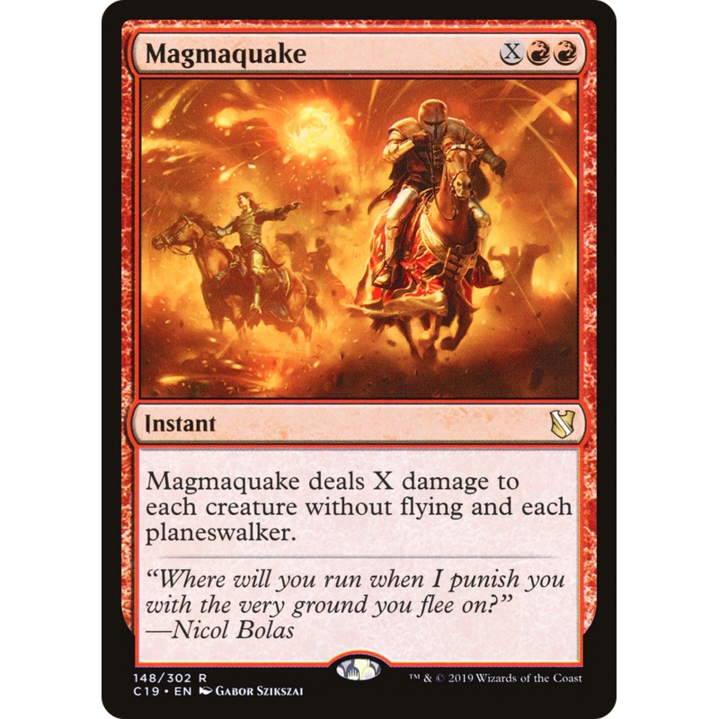 Magmaquake (C19-148) - Commander 2019