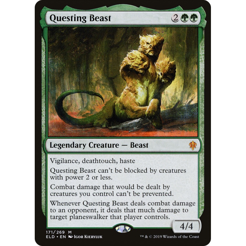 Questing Beast (ELD-171) - Throne of Eldraine Foil
