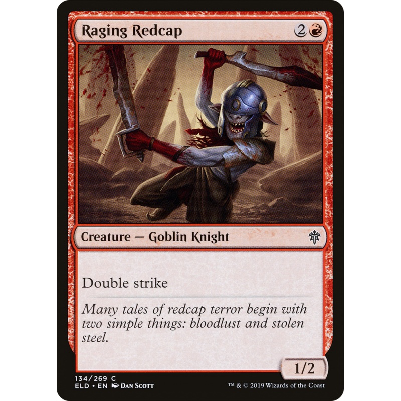 Raging Redcap (ELD-134) - Throne of Eldraine Foil