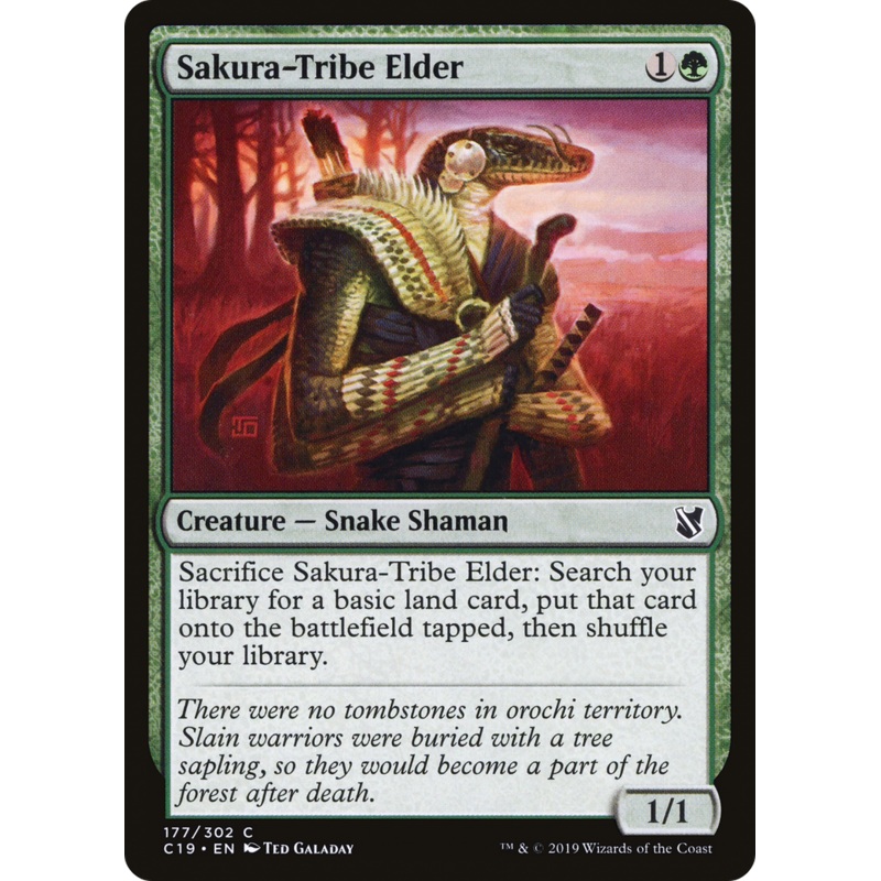 Sakura-Tribe Elder (C19-177) - Commander 2019