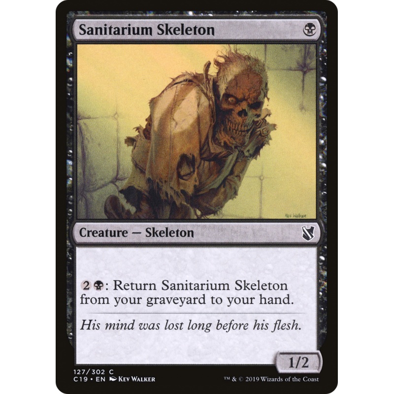Sanitarium Skeleton (C19-127) - Commander 2019