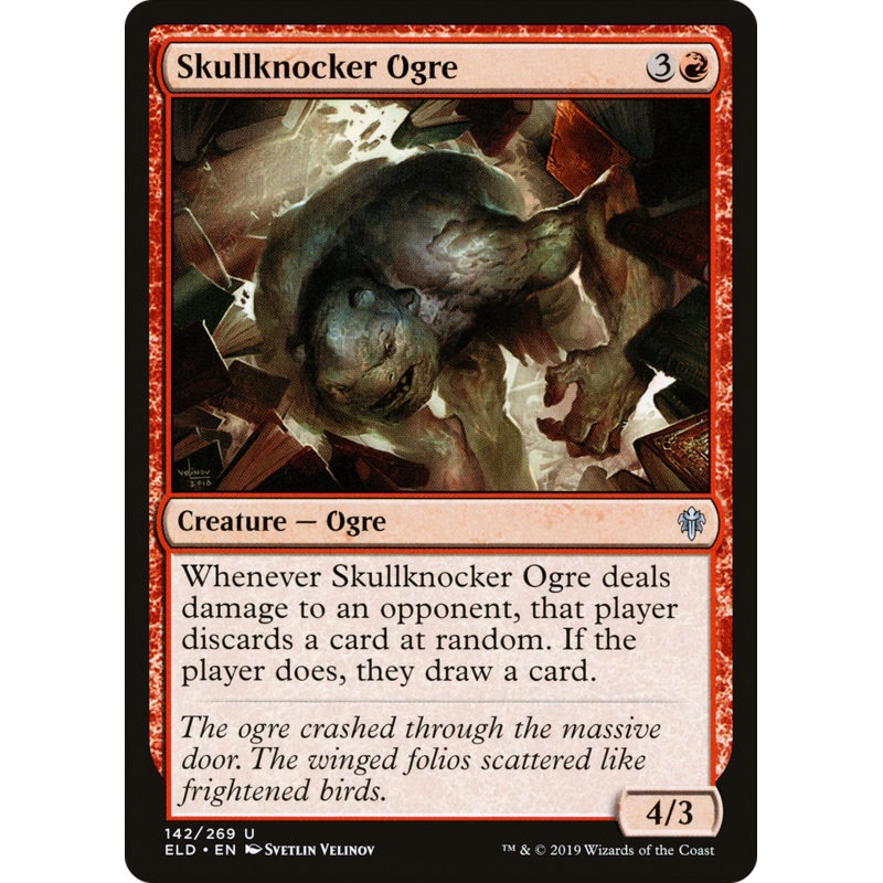Skullknocker Ogre (ELD-142) - Throne of Eldraine Foil