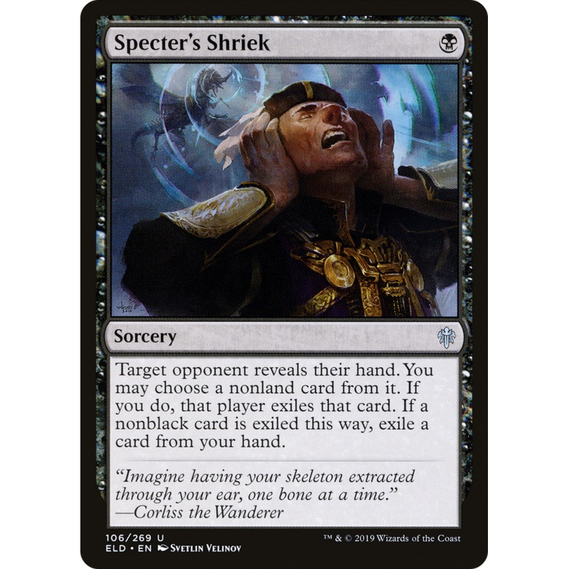 Specter's Shriek (ELD-106) - Throne of Eldraine