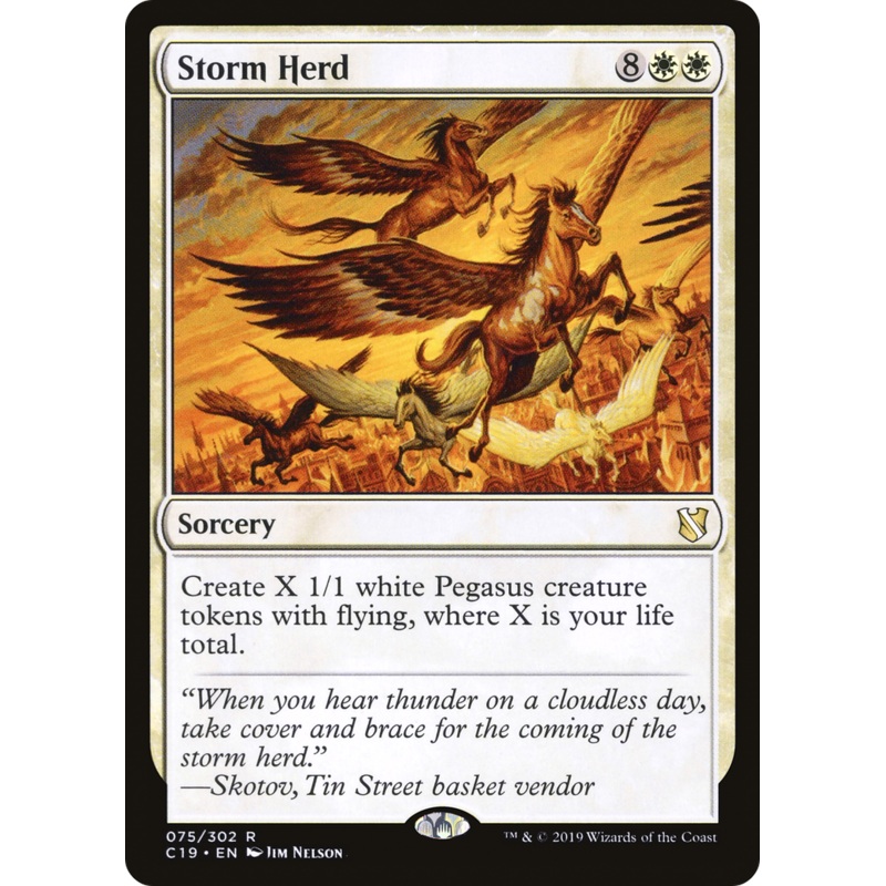 Storm Herd (C19-075) - Commander 2019