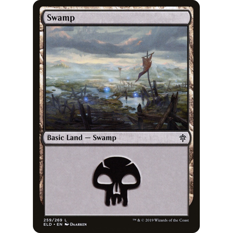Swamp (ELD-259) - Throne of Eldraine Foil