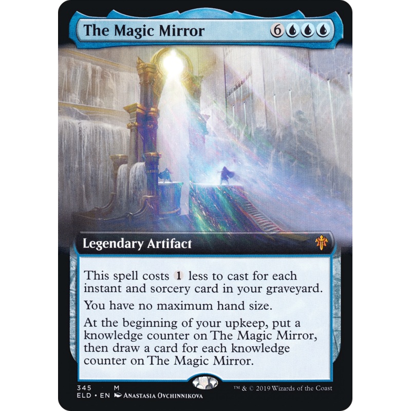 The Magic Mirror (ELD-345) - Throne of Eldraine: (Extended Art) Foil