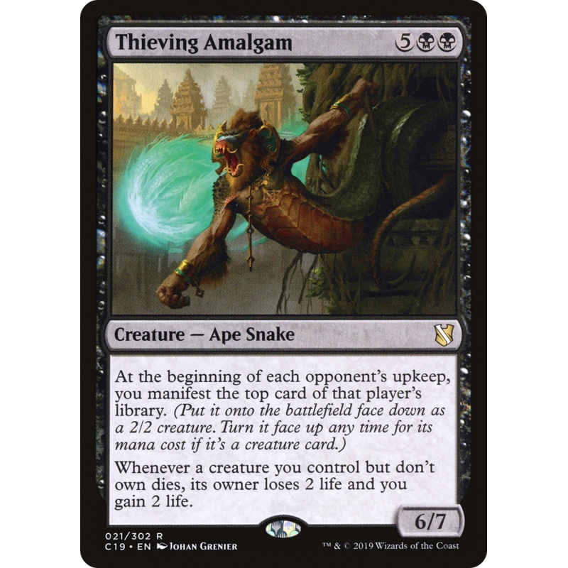Thieving Amalgam (C19-021) - Commander 2019