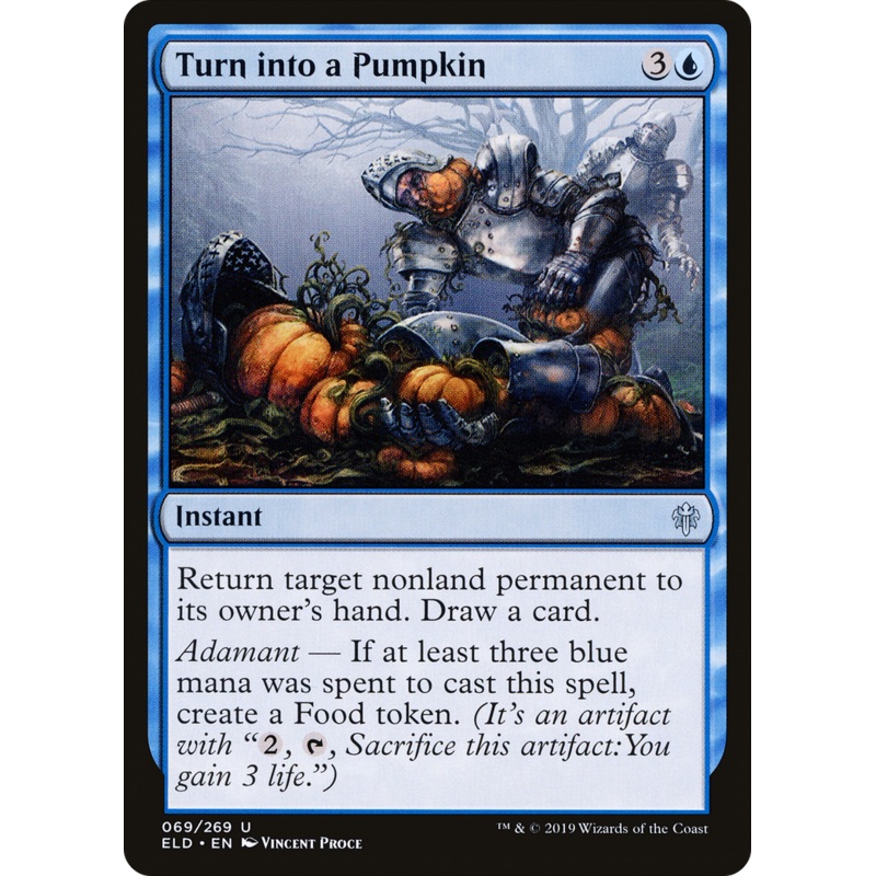Turn into a Pumpkin (ELD-069) - Throne of Eldraine