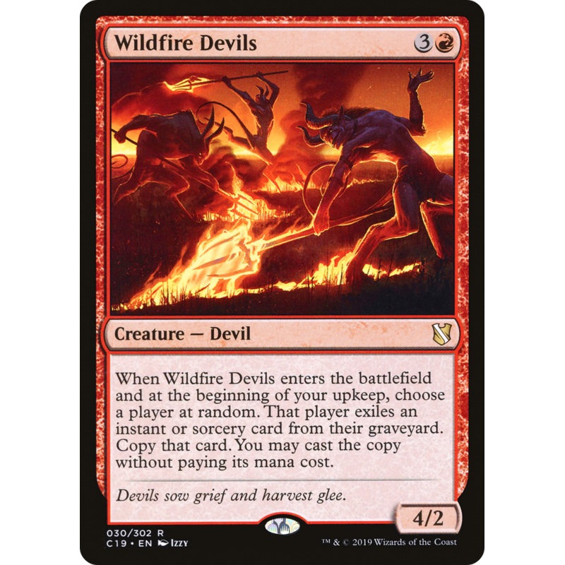 Wildfire Devils (C19-030) - Commander 2019