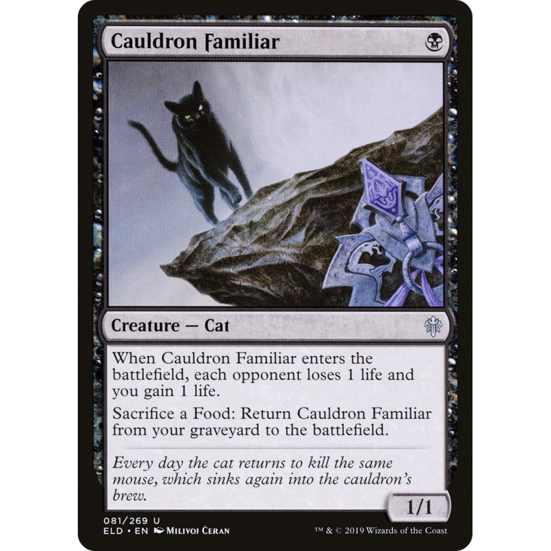 Cauldron Familiar (ELD-081) - Throne of Eldraine Foil