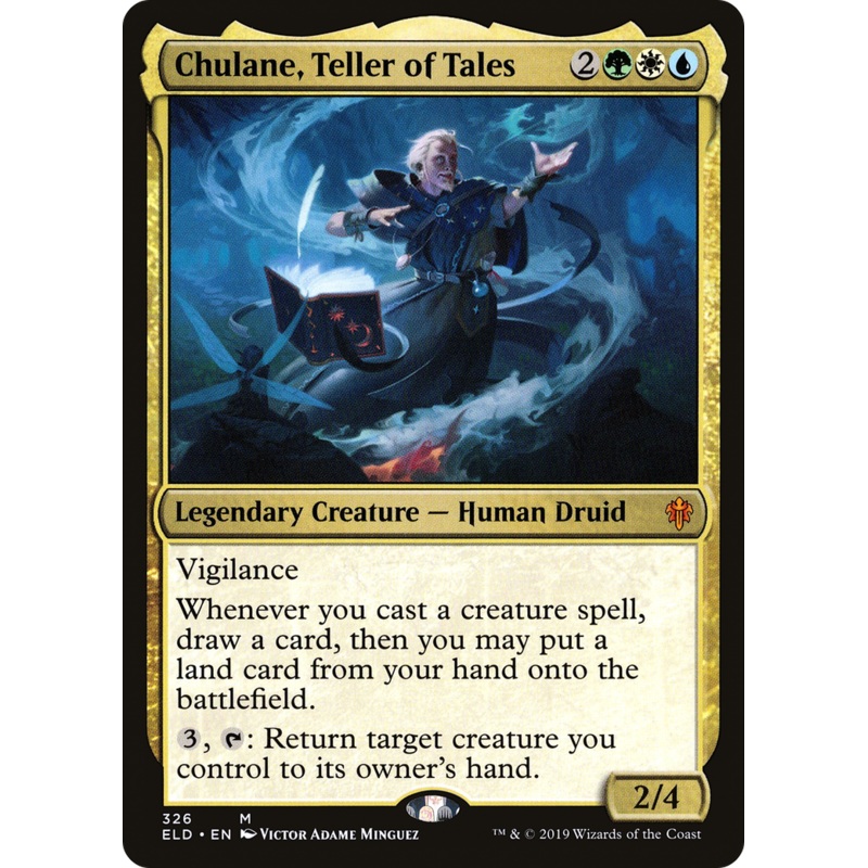 Chulane, Teller of Tales (ELD-326) - Throne of Eldraine Foil
