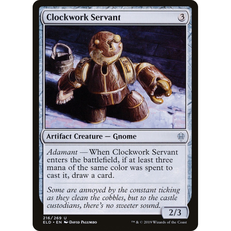 Clockwork Servant (ELD-216) - Throne of Eldraine