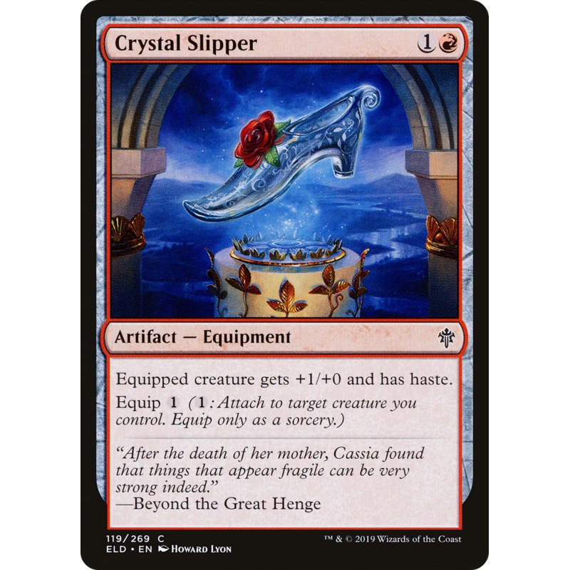 Crystal Slipper (ELD-119) - Throne of Eldraine