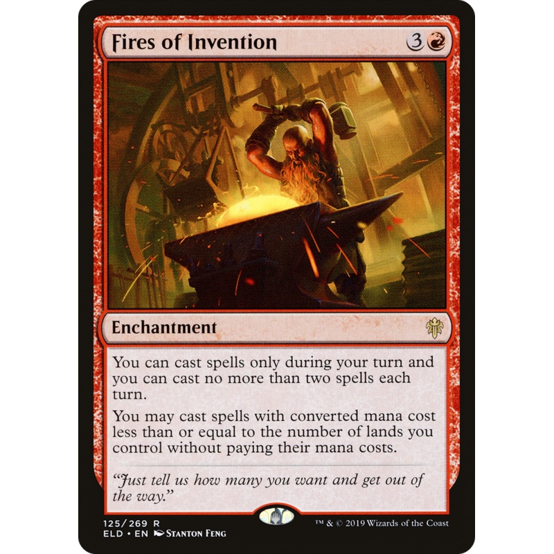 Fires of Invention (ELD-125) - Throne of Eldraine