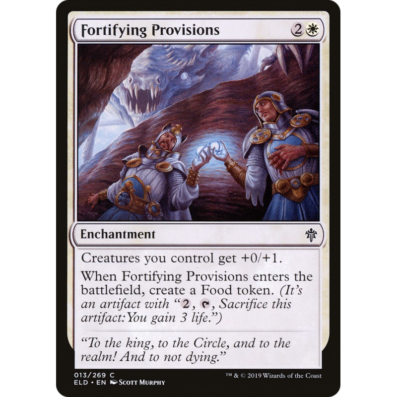 Fortifying Provisions (ELD-013) - Throne of Eldraine