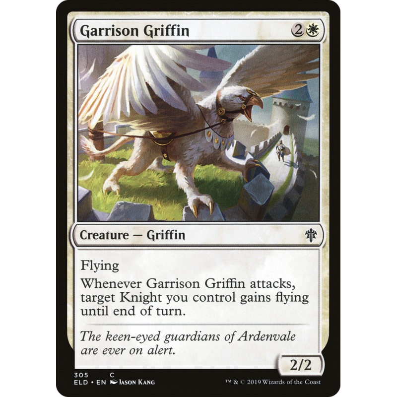 Garrison Griffin (ELD-305) - Throne of Eldraine