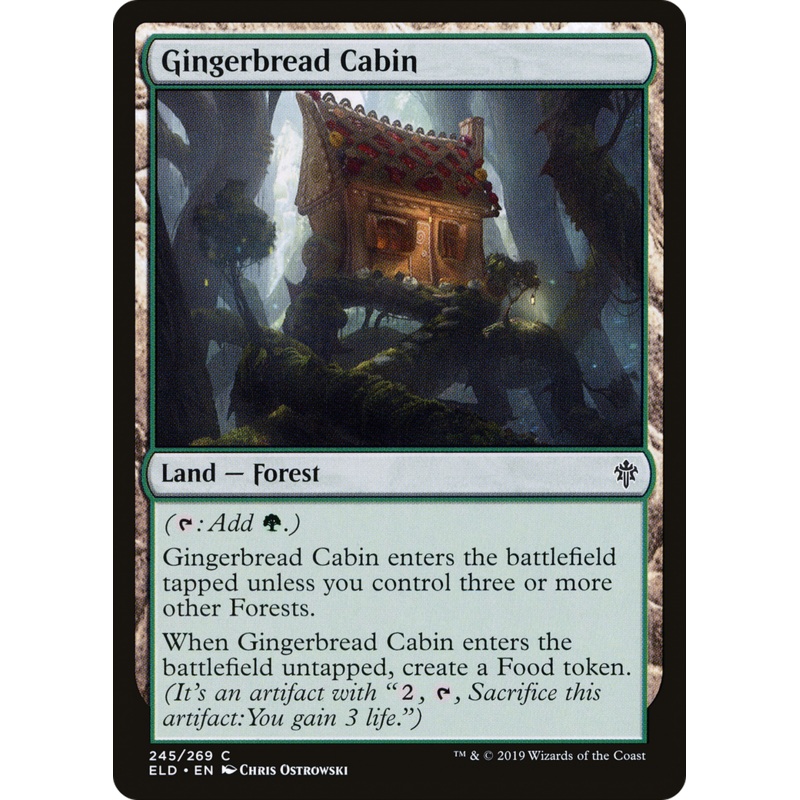 Gingerbread Cabin (ELD-245) - Throne of Eldraine