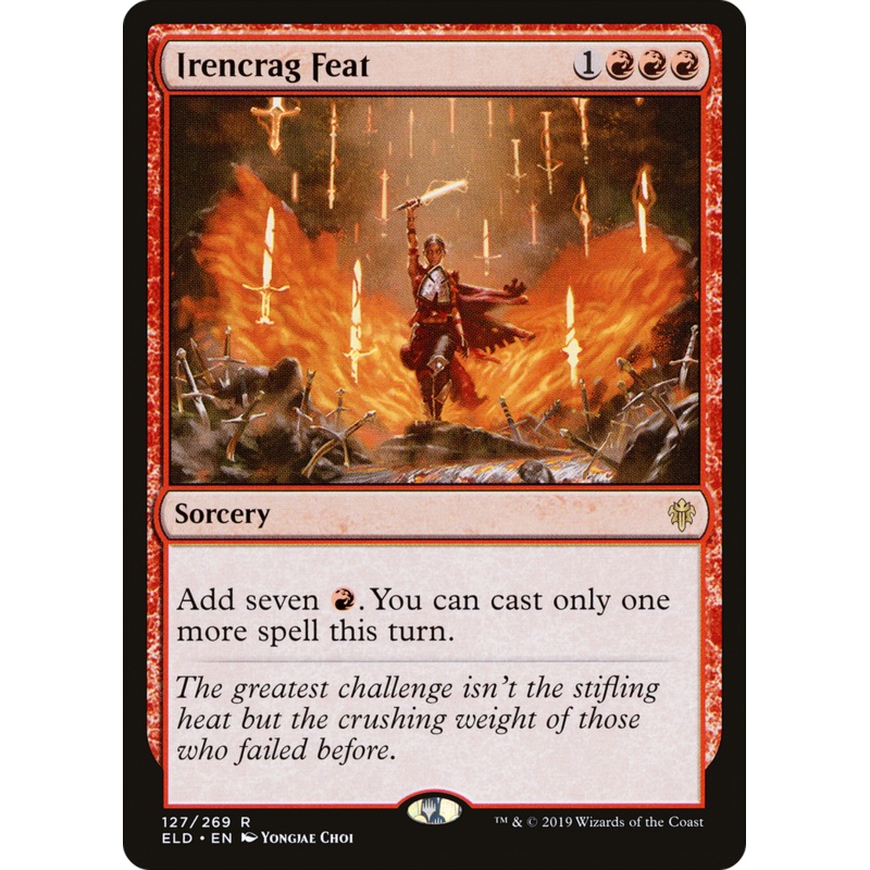 Irencrag Feat (ELD-127) - Throne of Eldraine