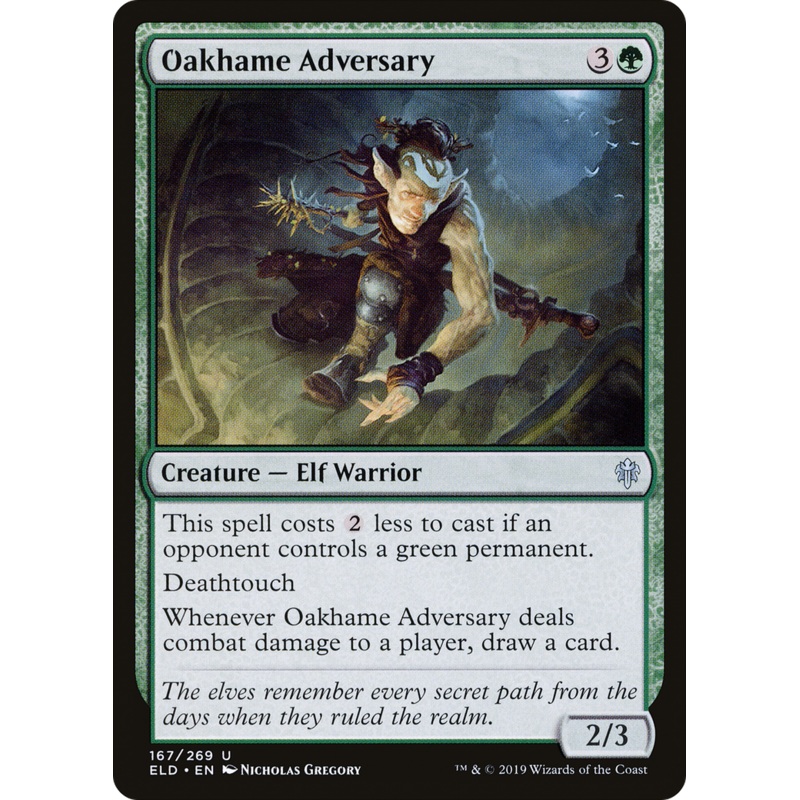 Oakhame Adversary (ELD-167) - Throne of Eldraine Foil