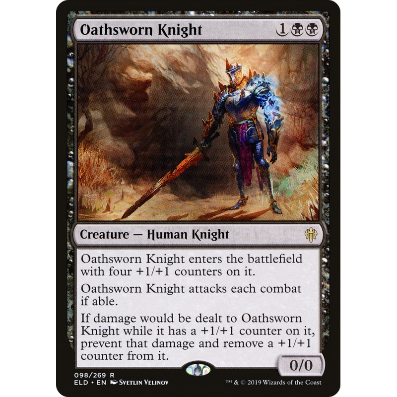Oathsworn Knight (ELD-098) - Throne of Eldraine
