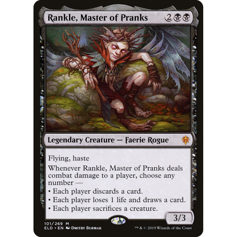Rankle, Master of Pranks (ELD-101) - Throne of Eldraine Foil