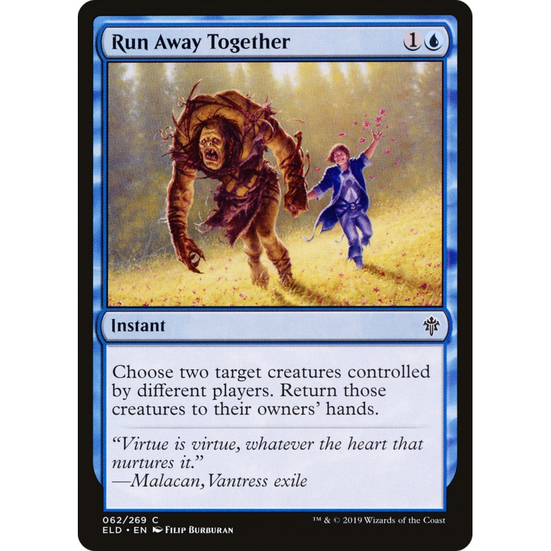 Run Away Together (ELD-062) - Throne of Eldraine Foil