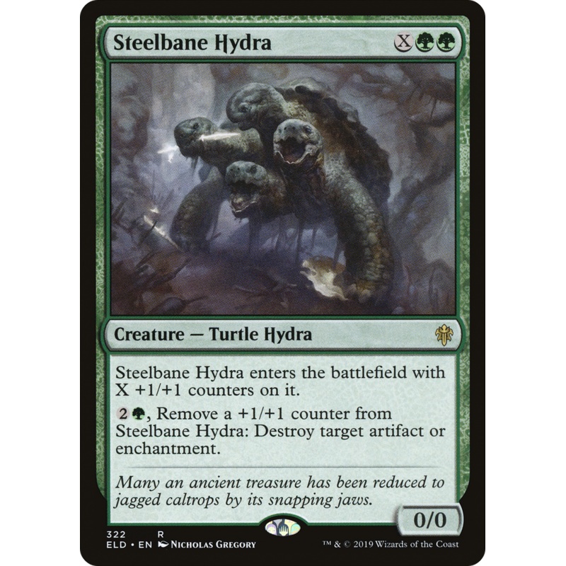 Steelbane Hydra (ELD-322) - Throne of Eldraine