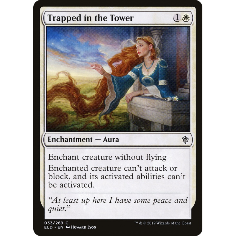 Trapped in the Tower (ELD-033) - Throne of Eldraine