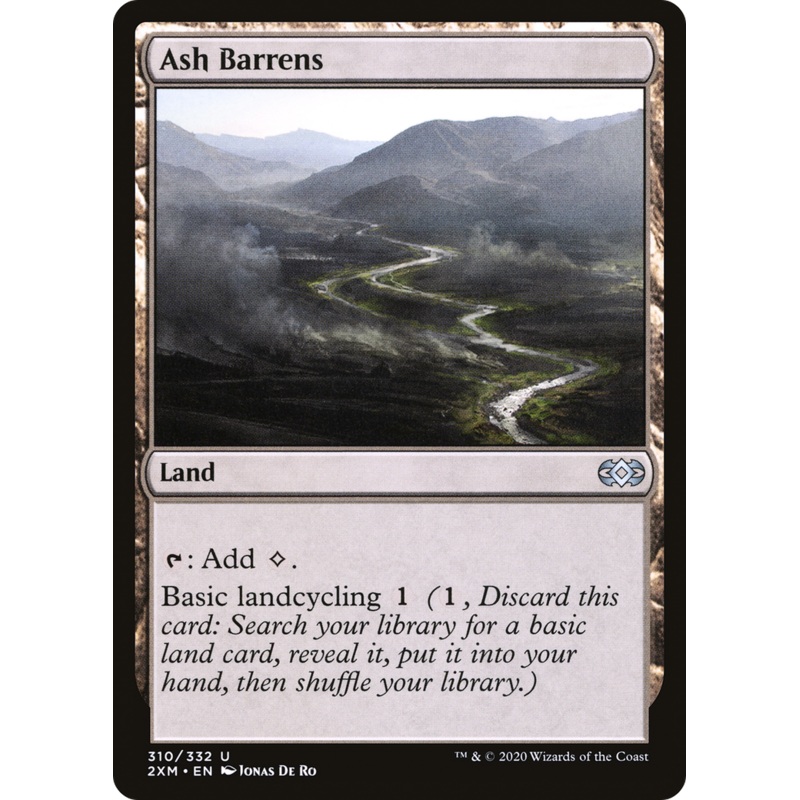 Ash Barrens (2XM-310) - Double Masters Foil