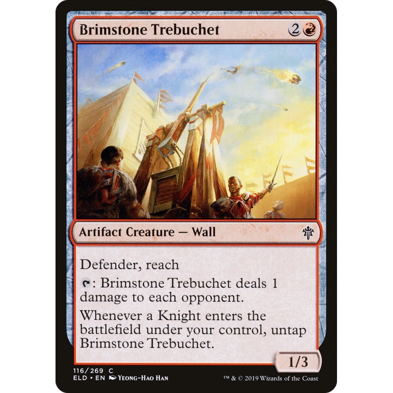 Brimstone Trebuchet (ELD-116) - Throne of Eldraine