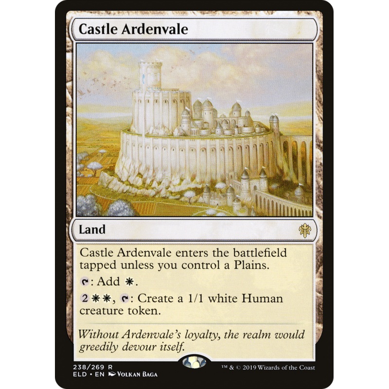 Castle Ardenvale (ELD-238) - Throne of Eldraine Foil