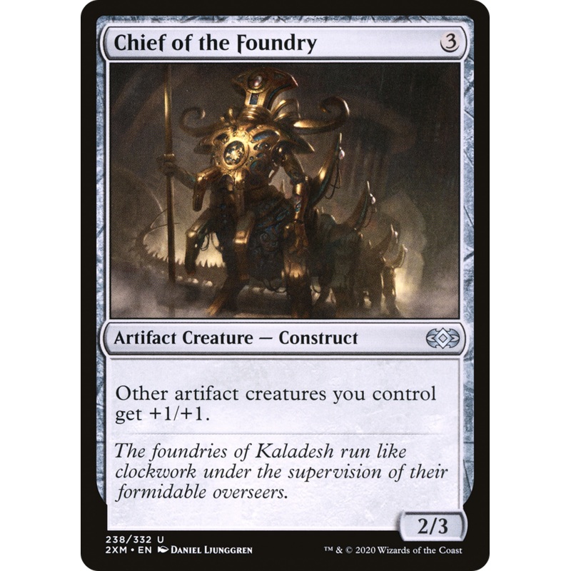 Chief of the Foundry (2XM-238) - Double Masters