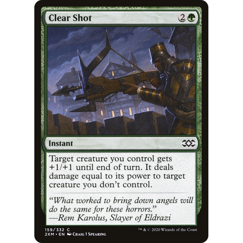 Clear Shot (2XM-159) - Double Masters Foil