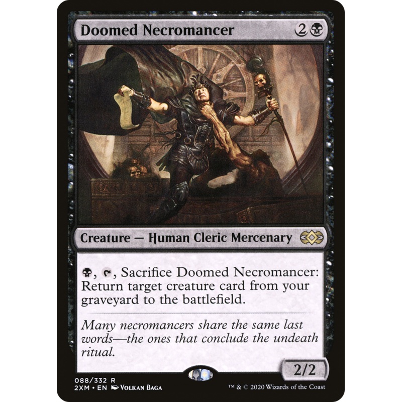 Doomed Necromancer (2XM-088) - Double Masters