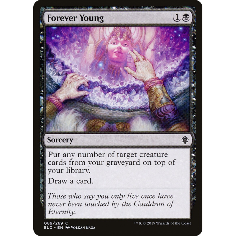 Forever Young (ELD-089) - Throne of Eldraine Foil