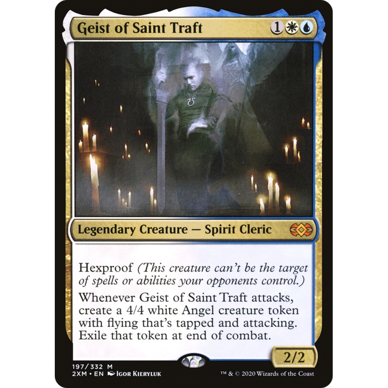 Geist of Saint Traft (2XM-197) - Double Masters Foil