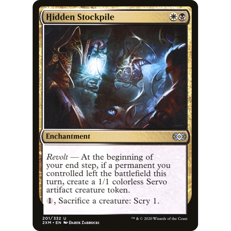 Hidden Stockpile (2XM-201) - Double Masters Foil