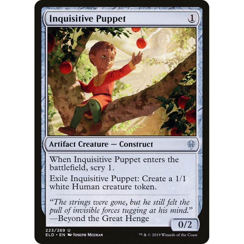 Inquisitive Puppet (ELD-223) - Throne of Eldraine Foil
