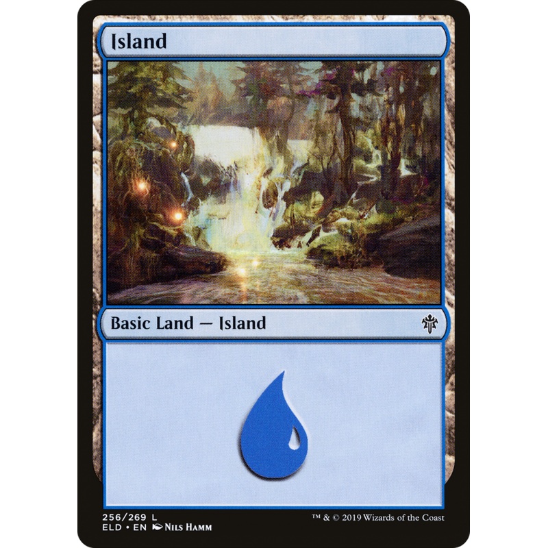 Island (ELD-256) - Throne of Eldraine