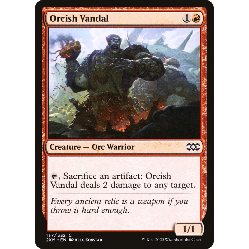Orcish Vandal (2XM-137) - Double Masters